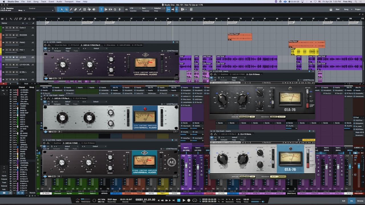 Mix 101: How To Use An 1176 Compressor | MixBetterNow.com