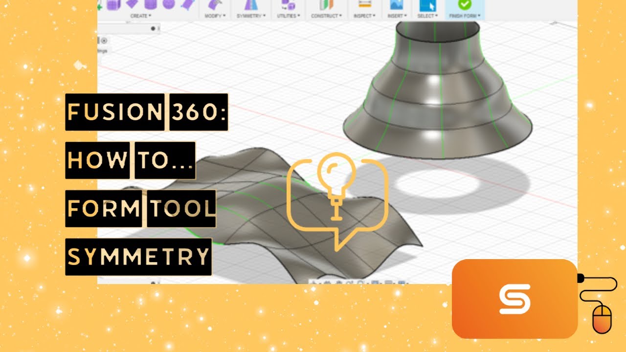 Fusion 360- Forms- Symmetry