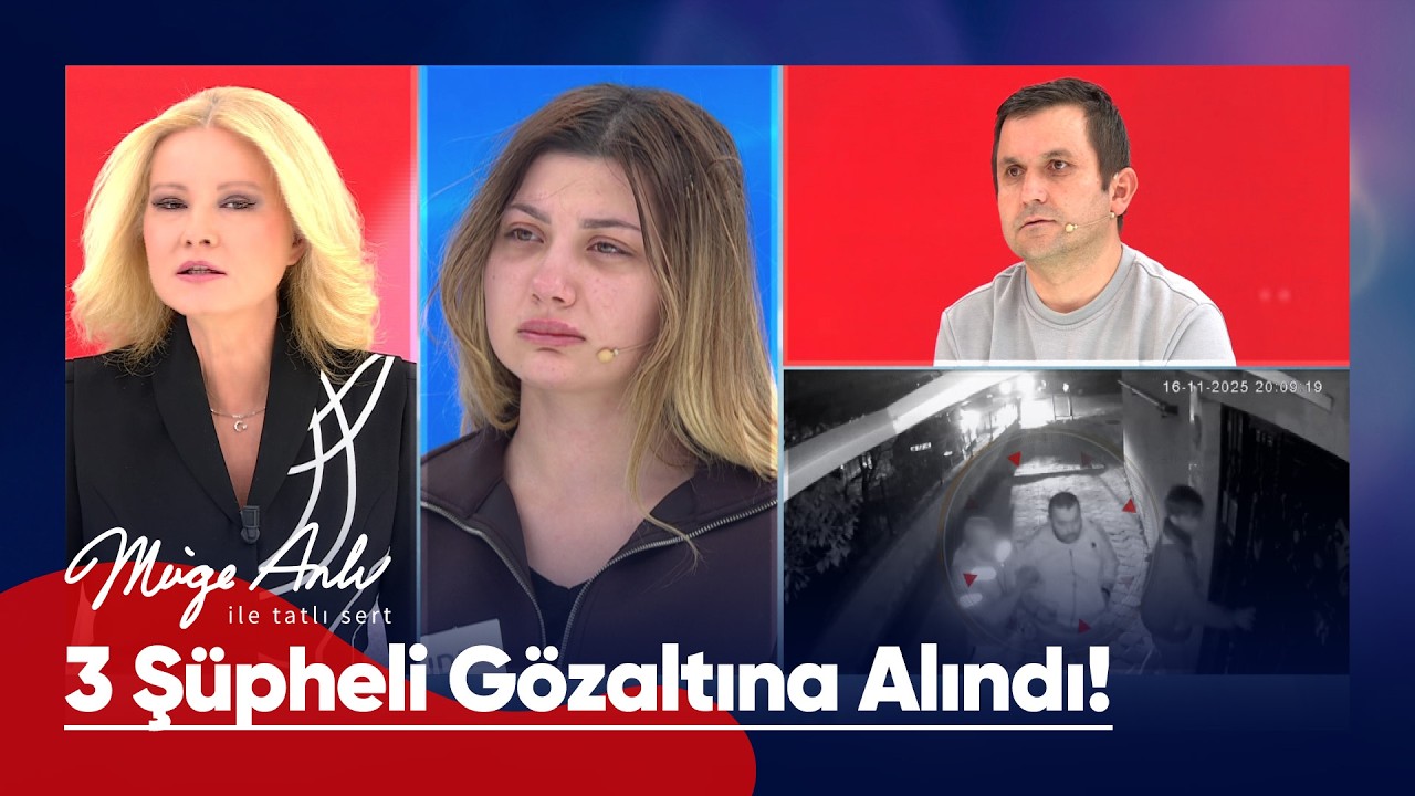 🔴 Sude Arıkan, kardeşi ve Mustafa adlı şahsa gözaltı! - Müge Anlı ile Tatlı Sert 9 Mart 2026