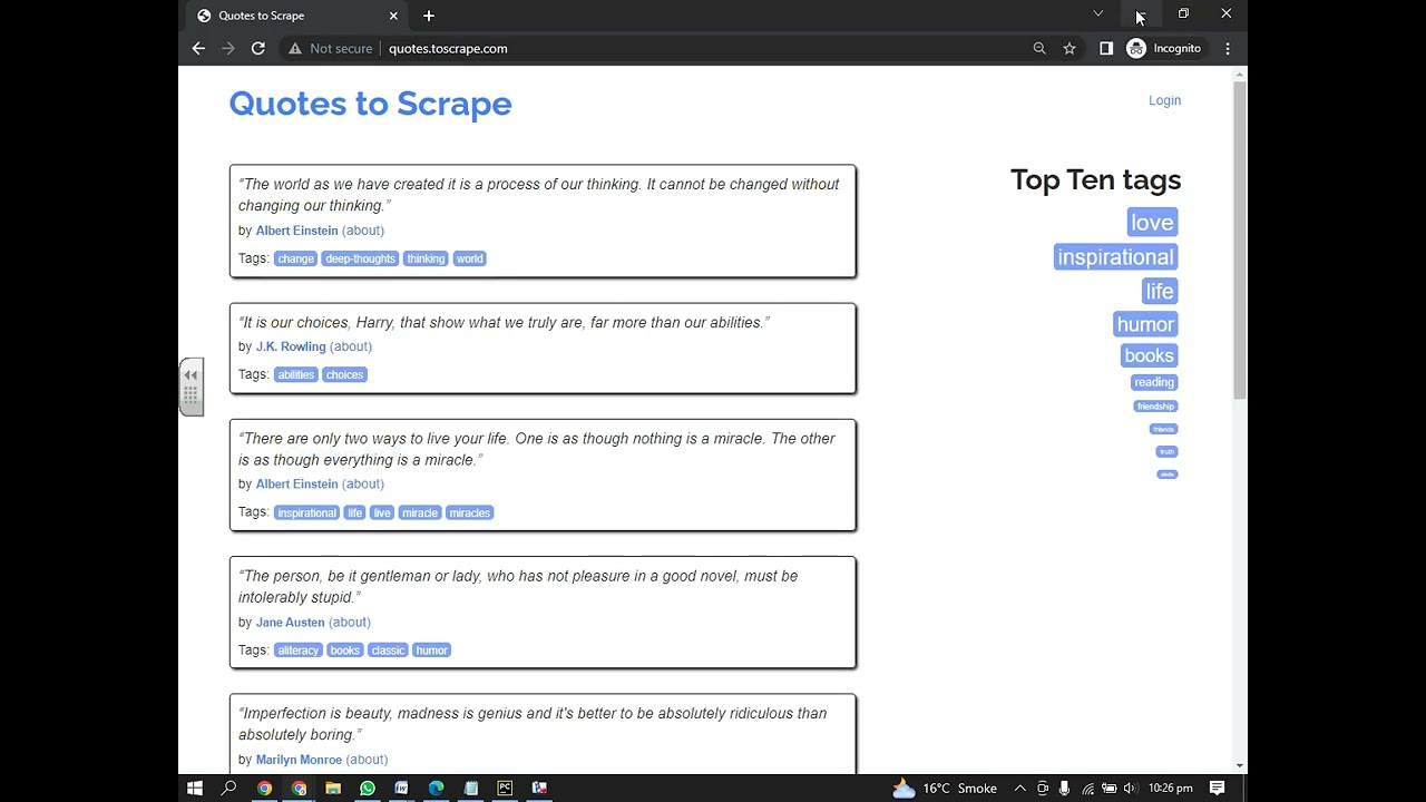 Web Scraping Lecture 5 (Scrapy Crawl Spider and POST Request in Scrapy)