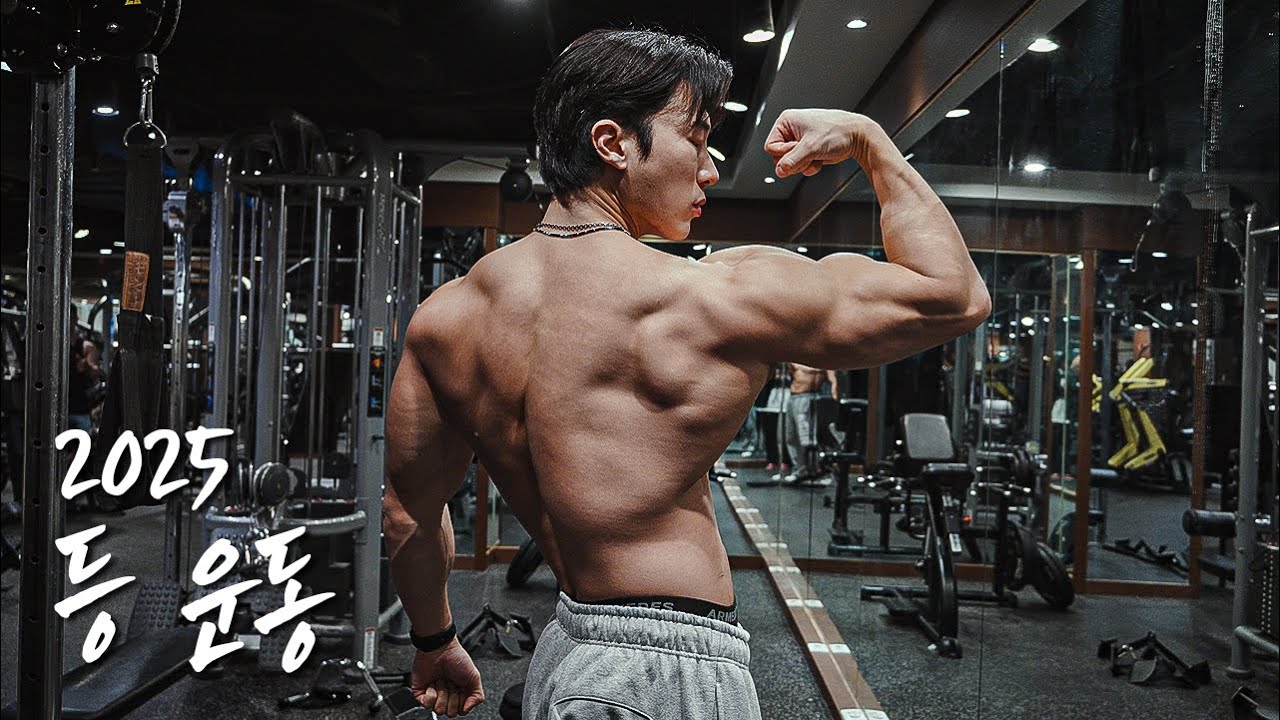 넓은 등을 만들어준 루틴 | 2025년 등 운동 루틴