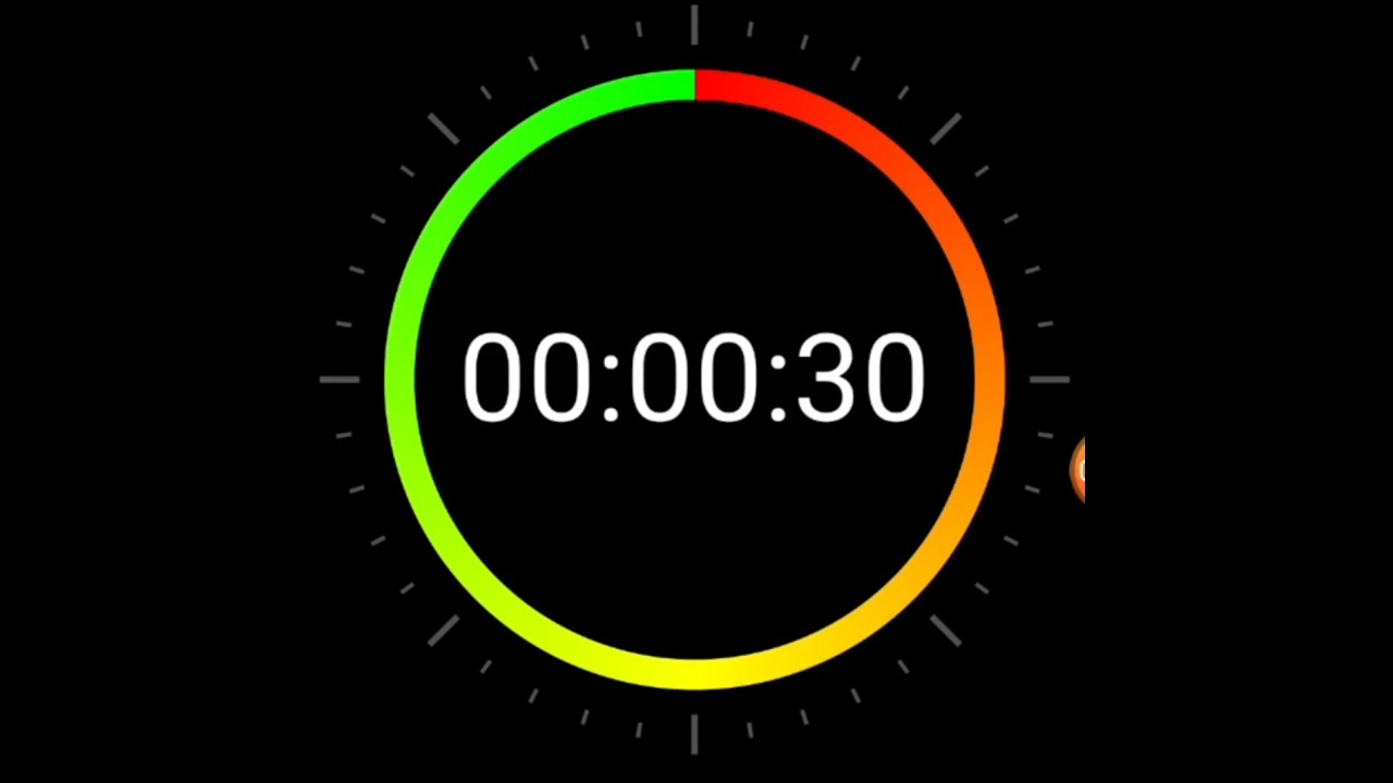 30 second timer