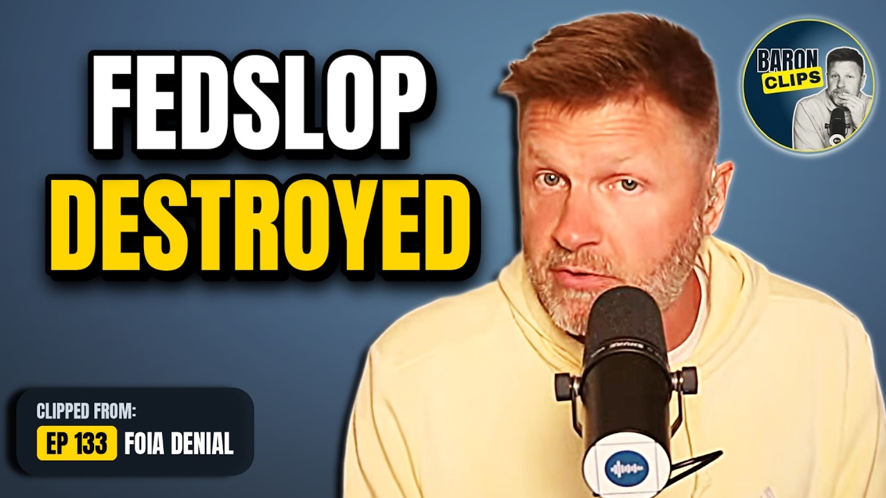 Baron Coleman DESTROYS The Charlie Kirk Tyler Robinson FEDSLOP Narrative