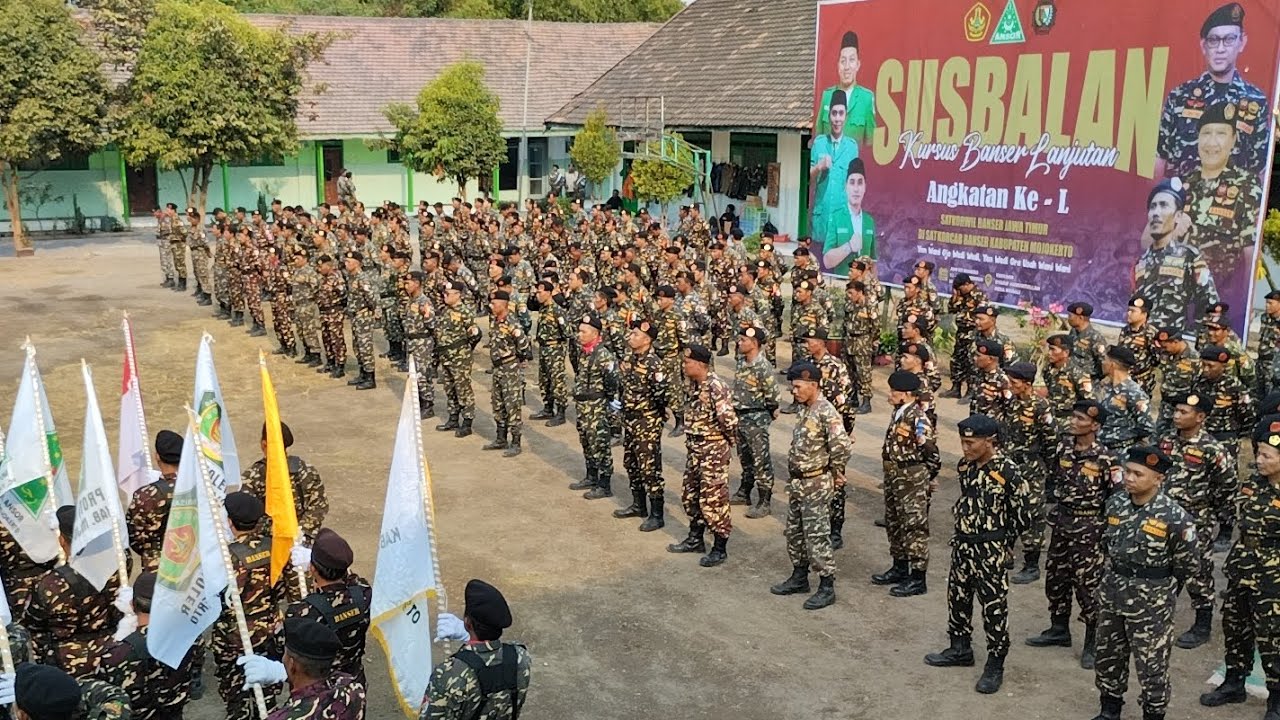 SUSBALAN KE 50 SATKORWIL BANSER JATIM DI KAB. MOJOKERTO