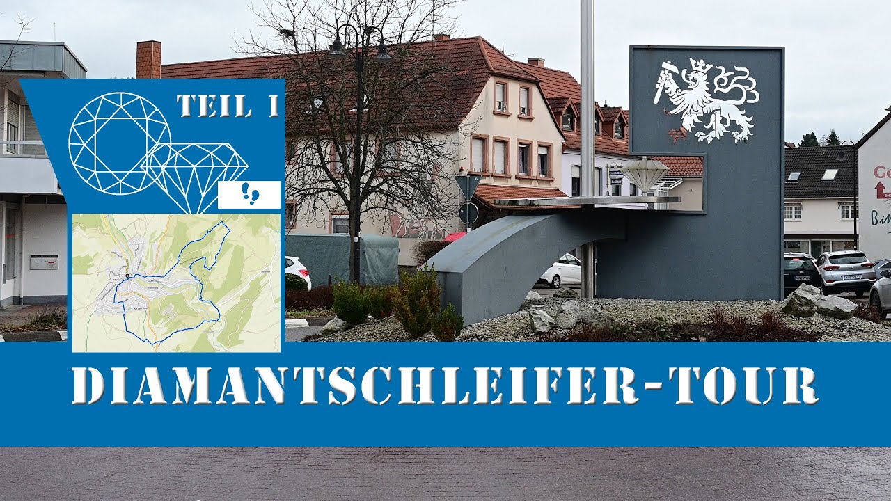 Wanderung : Diamantschleifer-Tour Teil 1 : Kreis Kusel
