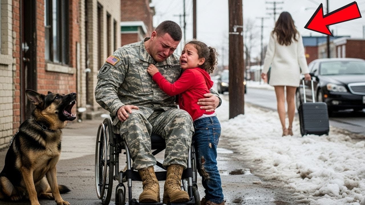 A Soldier, His K9, and Their Baby Were Left Behind… A Year Later, She Returned in Tears