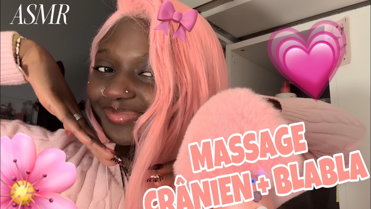 ASMR💅🏿 massage crânien +Blabla #asmr 