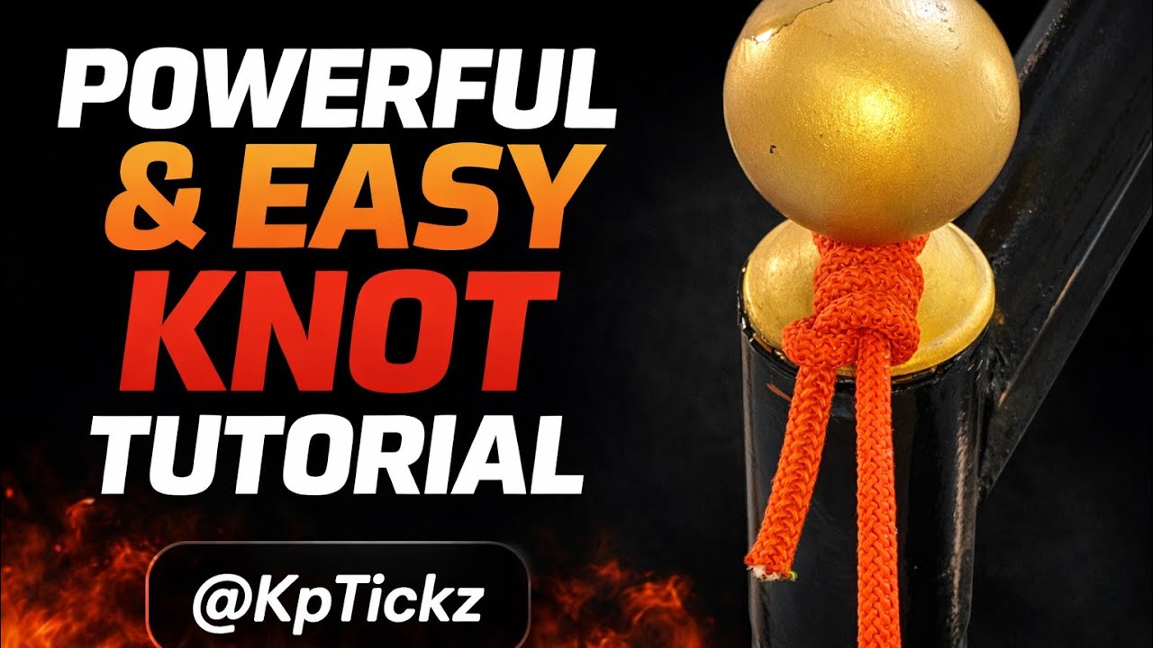 Top 1 Most Useful Rope Knot in the World | Powerful & Easy Knot Tutorial