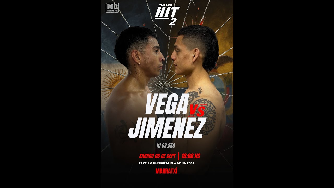 Alex Jimenez vs Nico Vega | Pelea Completa Kickboxing | HIT FighGame 2