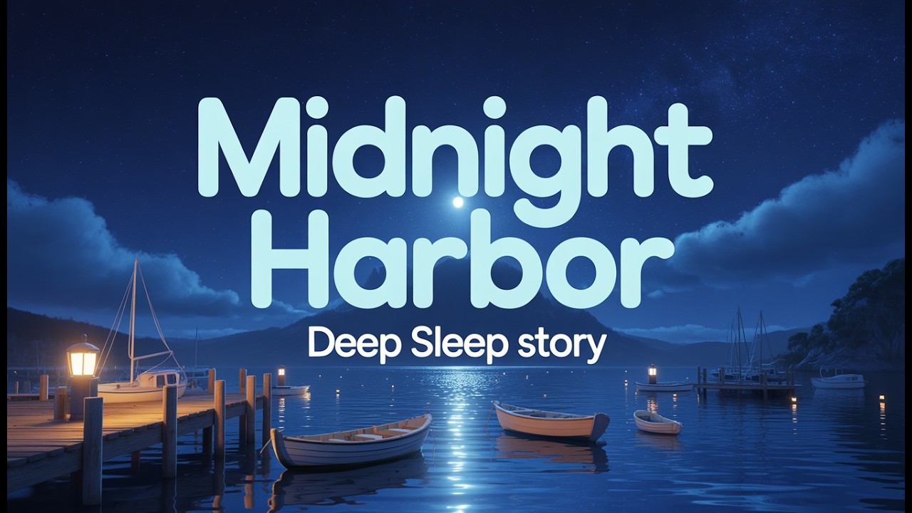 Midnight Harbor Sleep Story 🌙 Relaxing Whisper Story for Deep Sleep