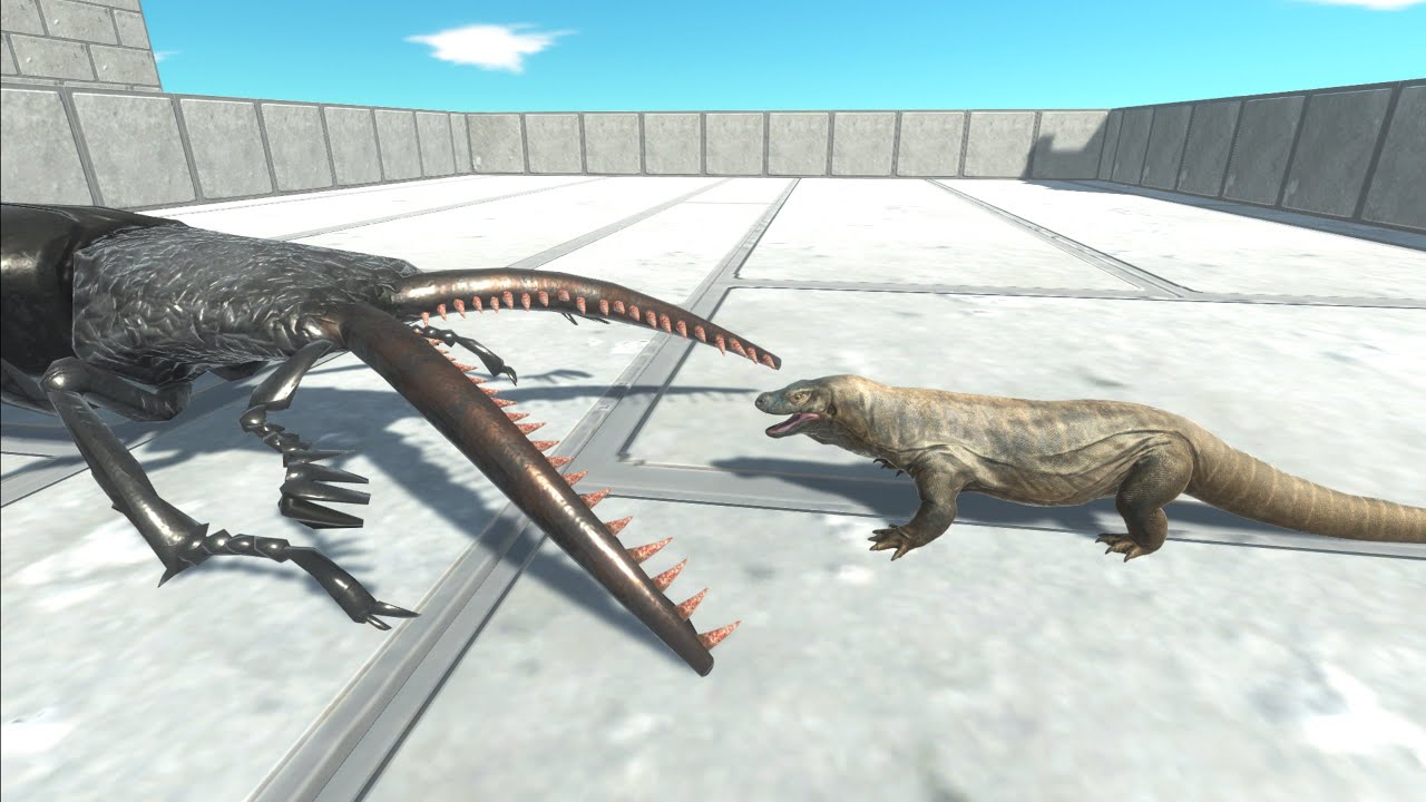 Stag Beetle With Teeth - Animal Revolt Battle Simulator