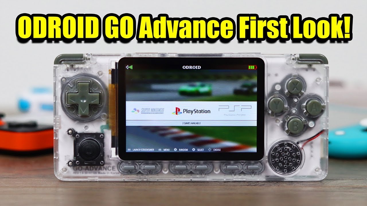 ODROID GO ADVANCE First Look And Test - Could This Be The Best Retro Handheld of 2020!