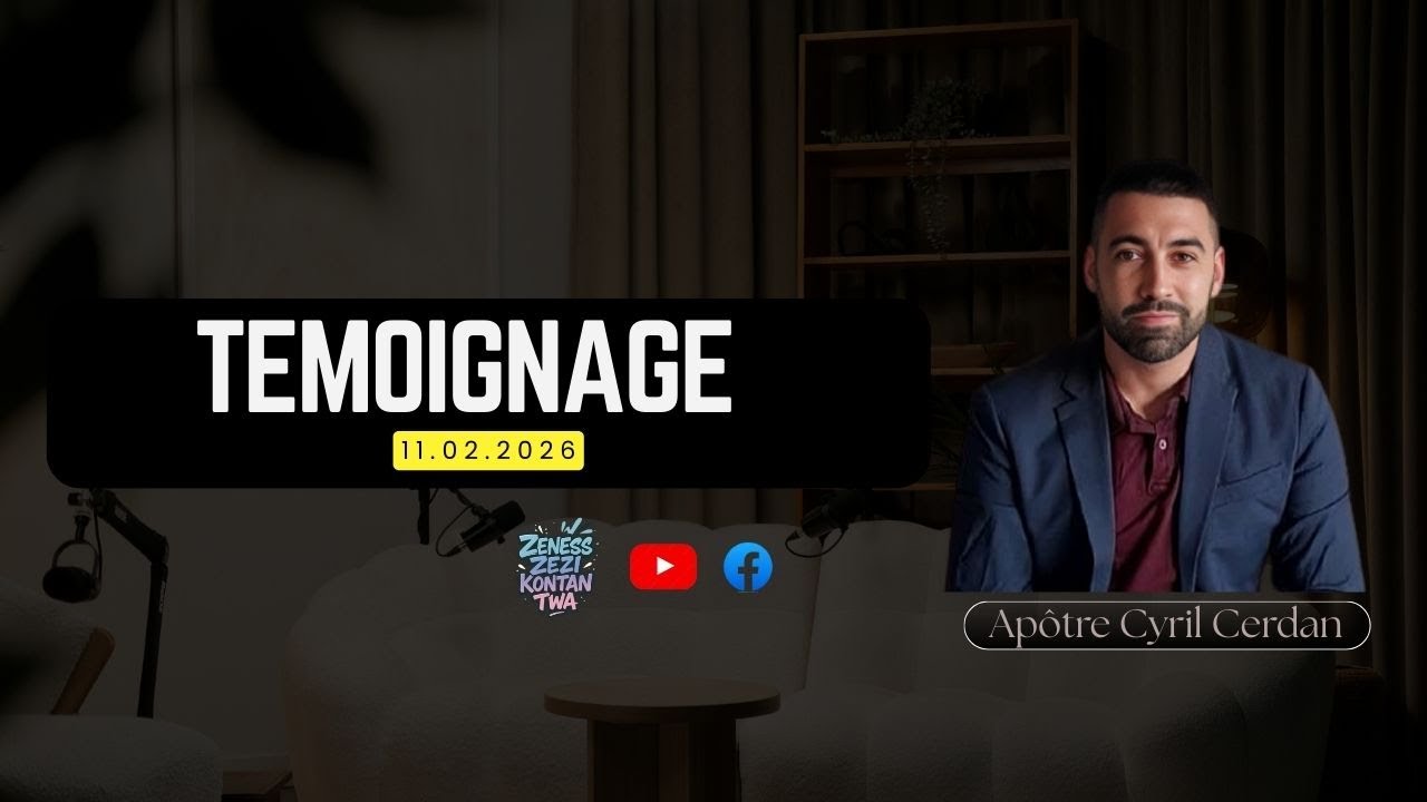 TEMOIGNAGE PAR APÔTRE CYRIL CERDAN.(ZZKT)
