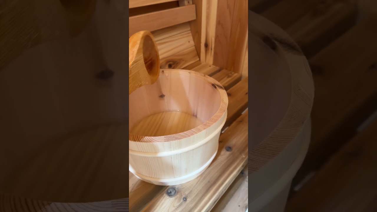 Barrel sauna instructions to heat
