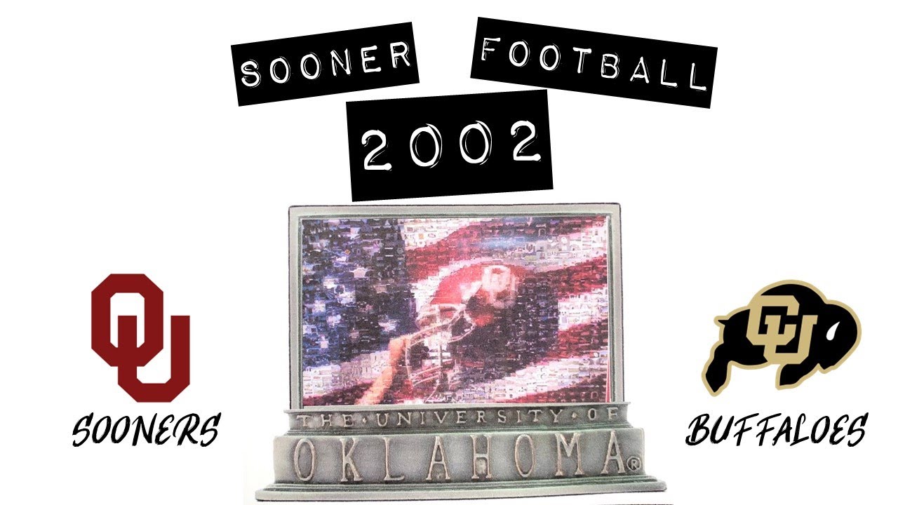 2002 #9 Colorado vs. #12 Oklahoma Football. Big 12 Title. TV Play By Play. Full Game. 12/7/2002.