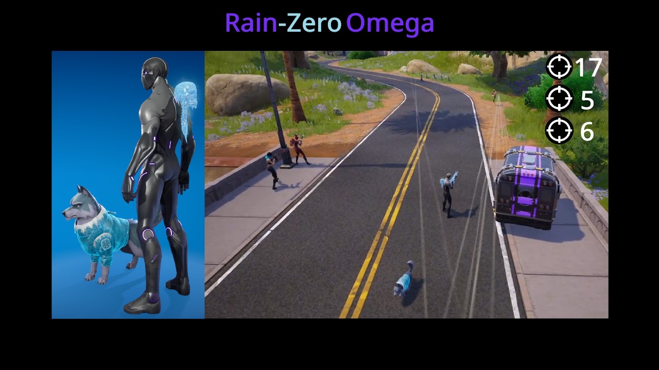 FORTNITE: Rain-Zero Omega Carries Ladies to their First Fortnite Win + Blitz