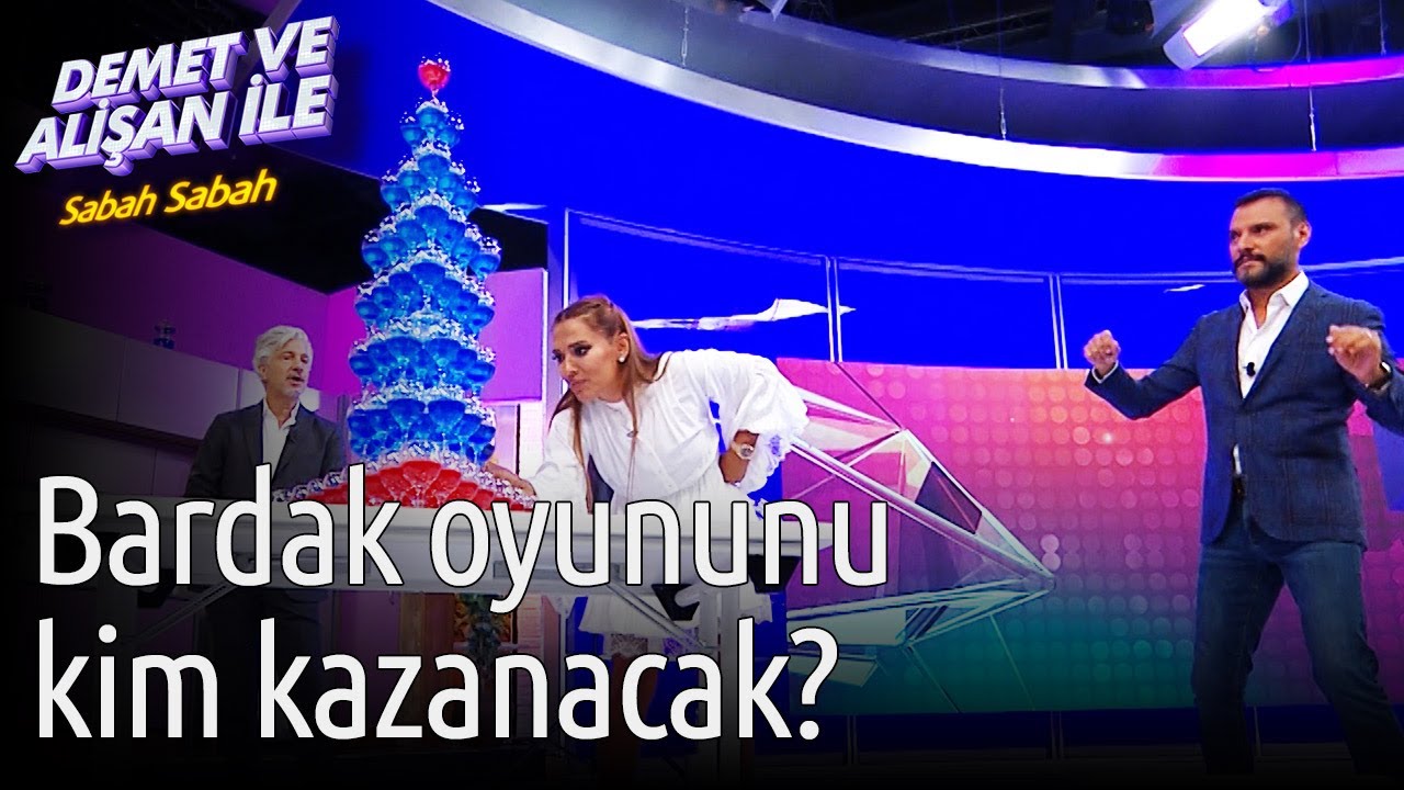 Demet ve Alişan ile Sabah Sabah | Bardak Oyununu Kim Kazanacak?