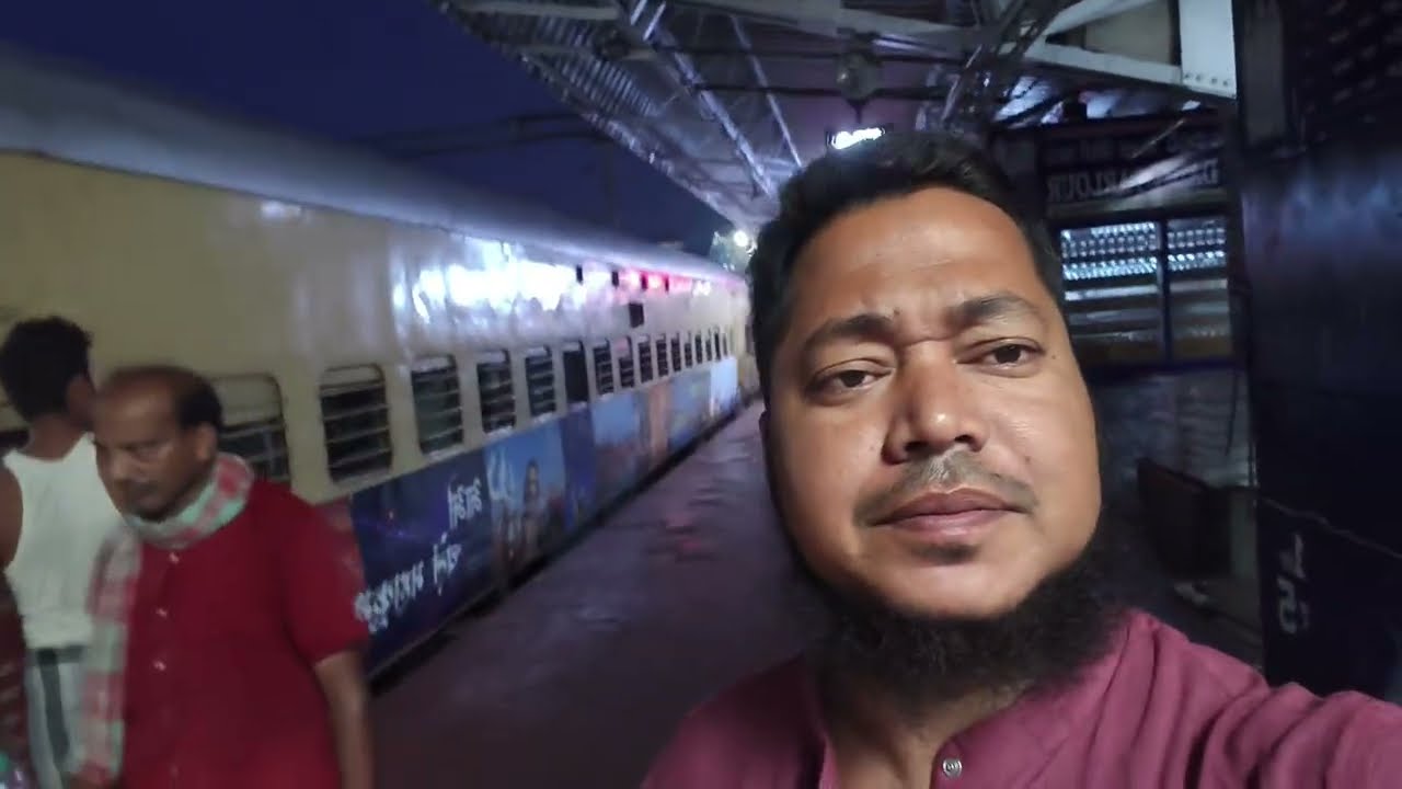 Jolarpettai to Vijayawada train journey vilag video 🚂🚃🚃🚃⛰️🏔️