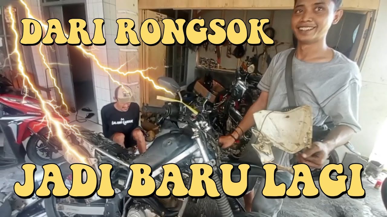 RESTORASI KAWASAKI KLX