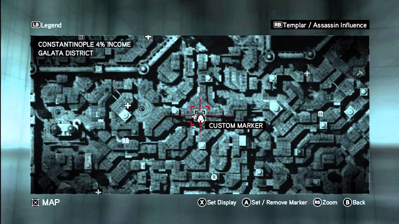 Assassins Creed Revelations: Data Fragment locations- Galata District (Collectables)