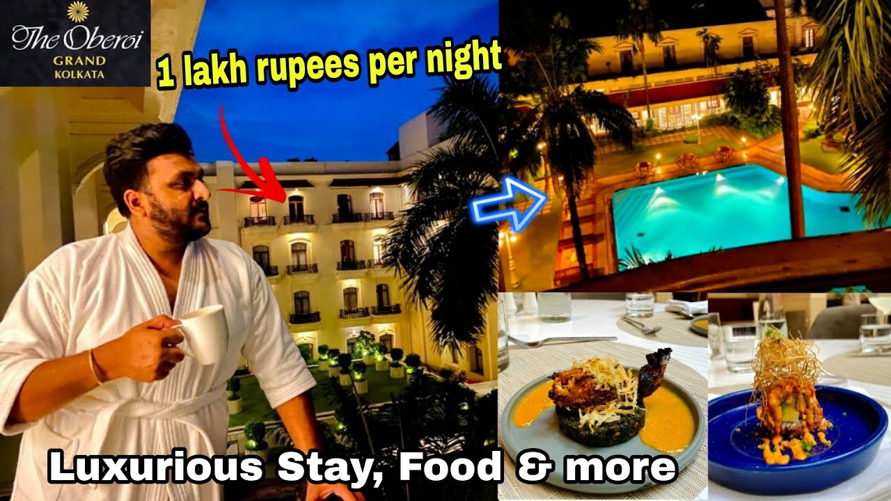 My Expensive Stay at The Oberoi || Luxurious 5 star Food, stay & more. || The Oberoi Grand Hotel