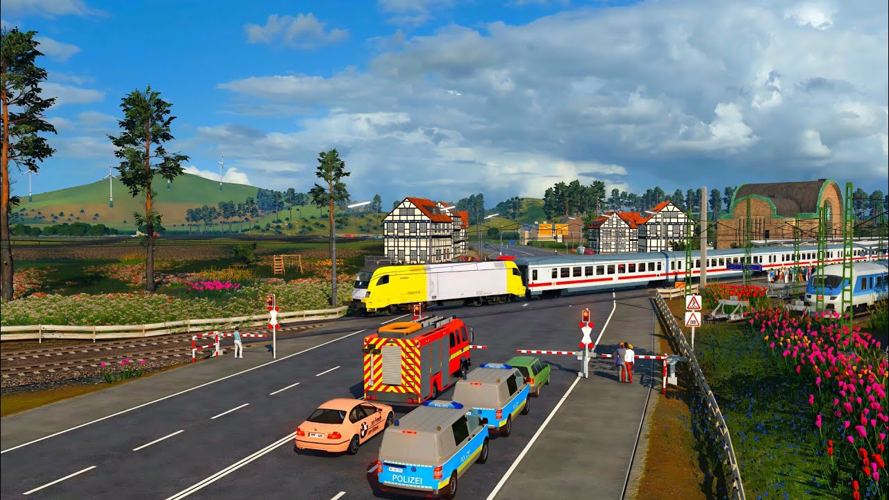 Transport Fever 2: Der Bahnübergang Teil 950