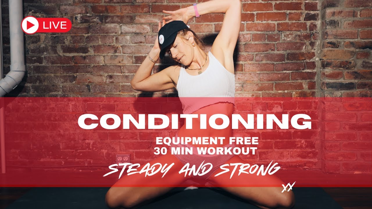 30-Min Live Workout | Strength + Conditioning | Body Weight