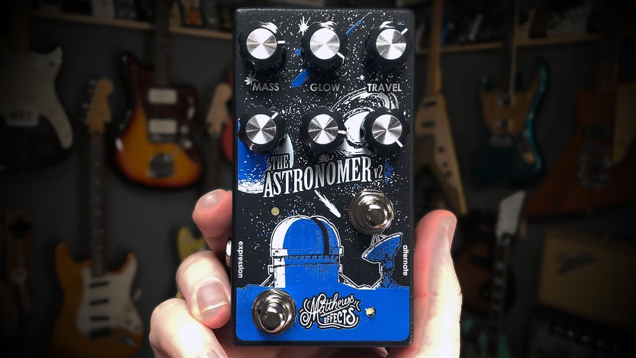 Matthews Effects - The Astronomer V2 - Creamy shimmer reverb from deep inside the milky way
