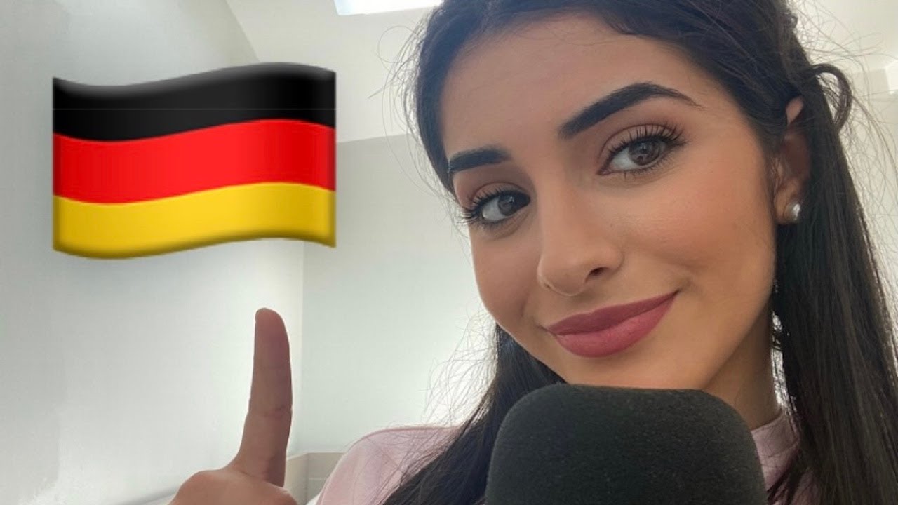ASMR, j'apprend l'Allemand 😅