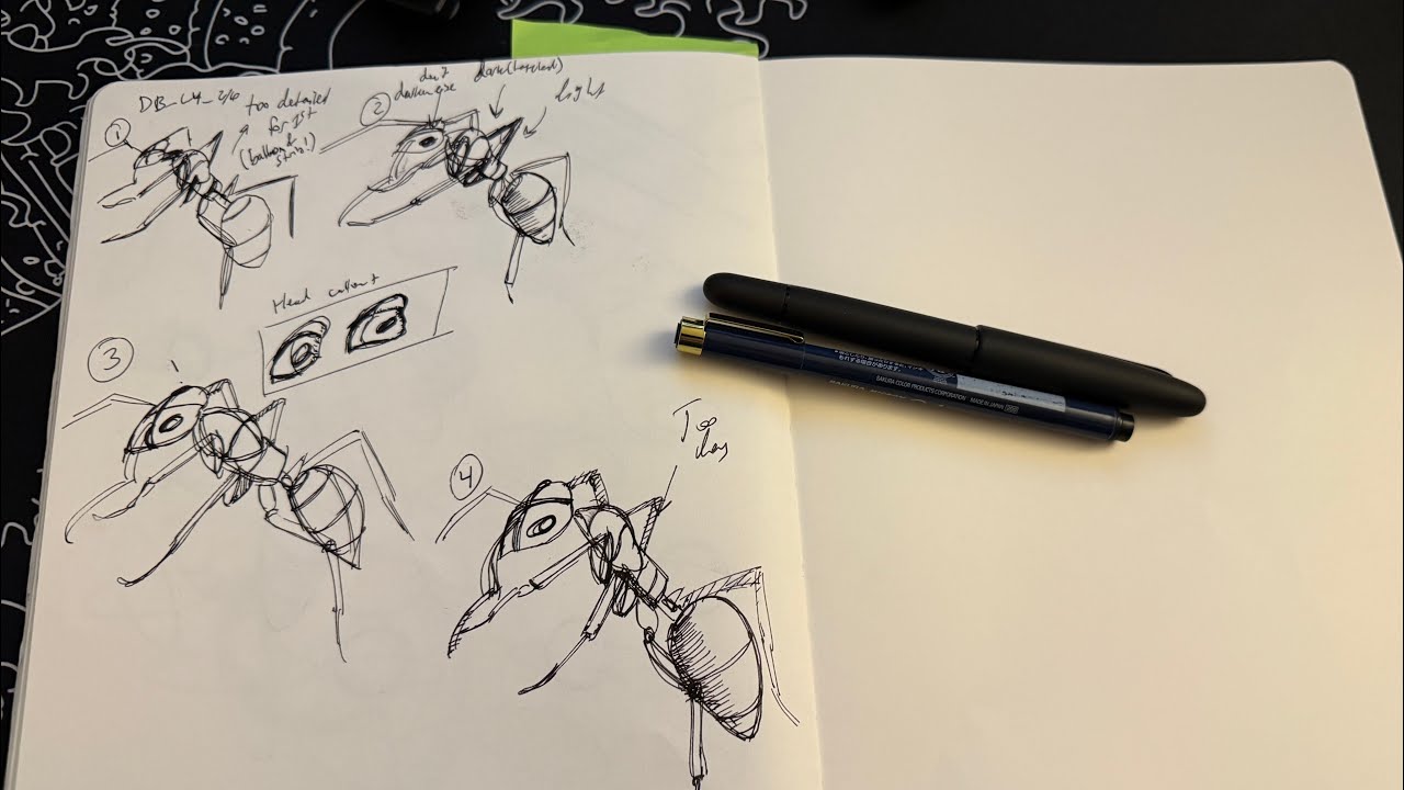 Morning Sketching 8.19.25 | Bug Sketching