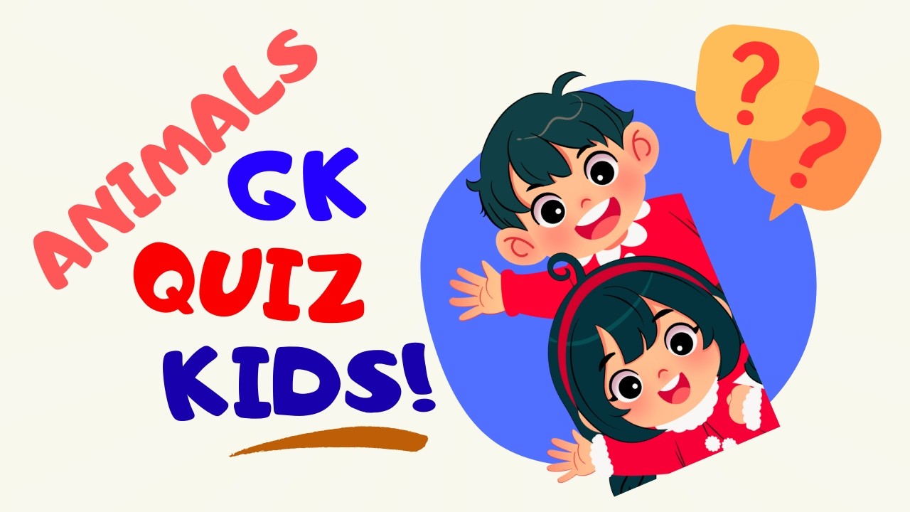 Animal Quiz for Kids # Fun MCQ Challenge for Children!