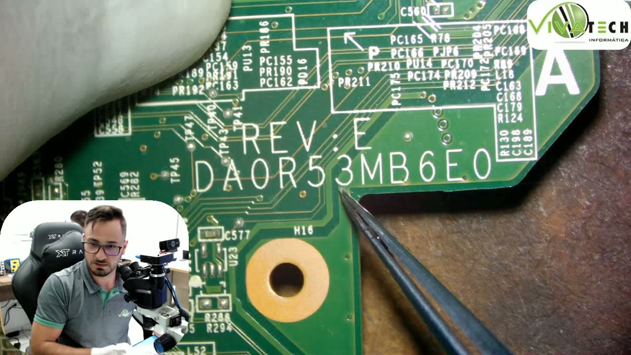 Analise + Reparo Not HP Defeito Não Liga Pisca 3 x Luz
