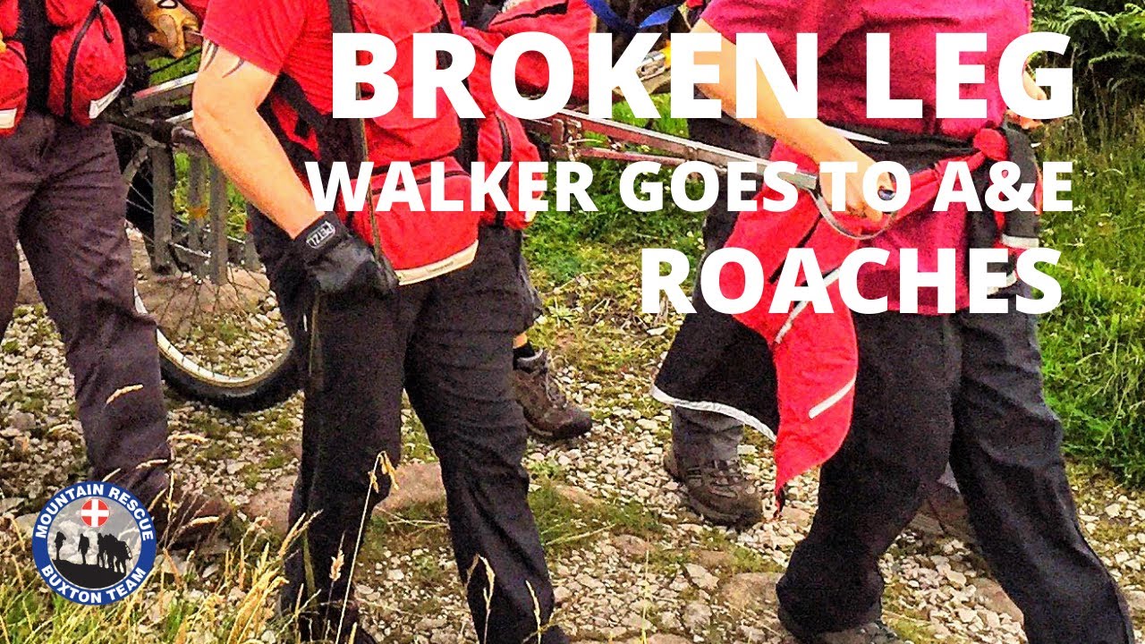 Mountain RESCUE Callout to the Roaches | A Suspected Broken Ankle.