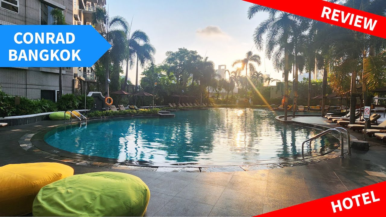 Обзор и тур по отелю Conrad Bangkok — 5-звездочный роскошный отель в Таиланде