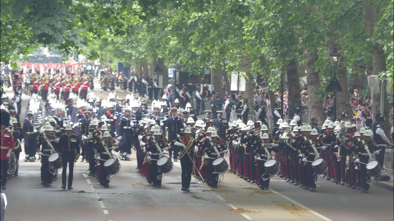 Platinum Jubilee Pageant - Military Procession