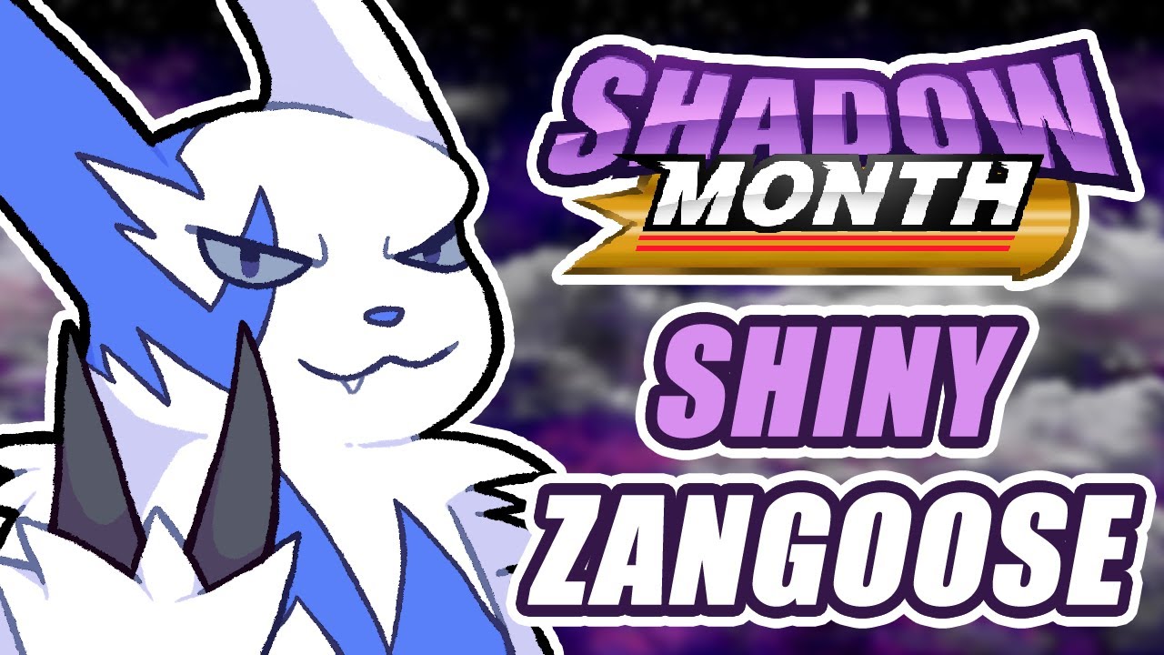 Zangoose turns SHINY after 3392 Seen in Pokémon XD (Shadow Month 2022)