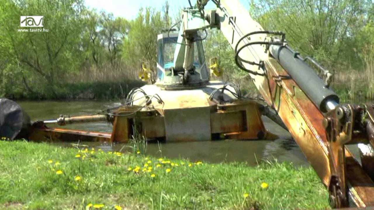Iszapkotrás Balatonmáriafürdőn - Tavi TV