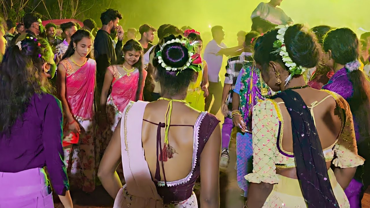 शंभा पाटिलपाडा गावातील लग्नातिल डान्स वेडीओ | Jitin Dj Musical Party MH | Radhu Bhai Aadiwasi
