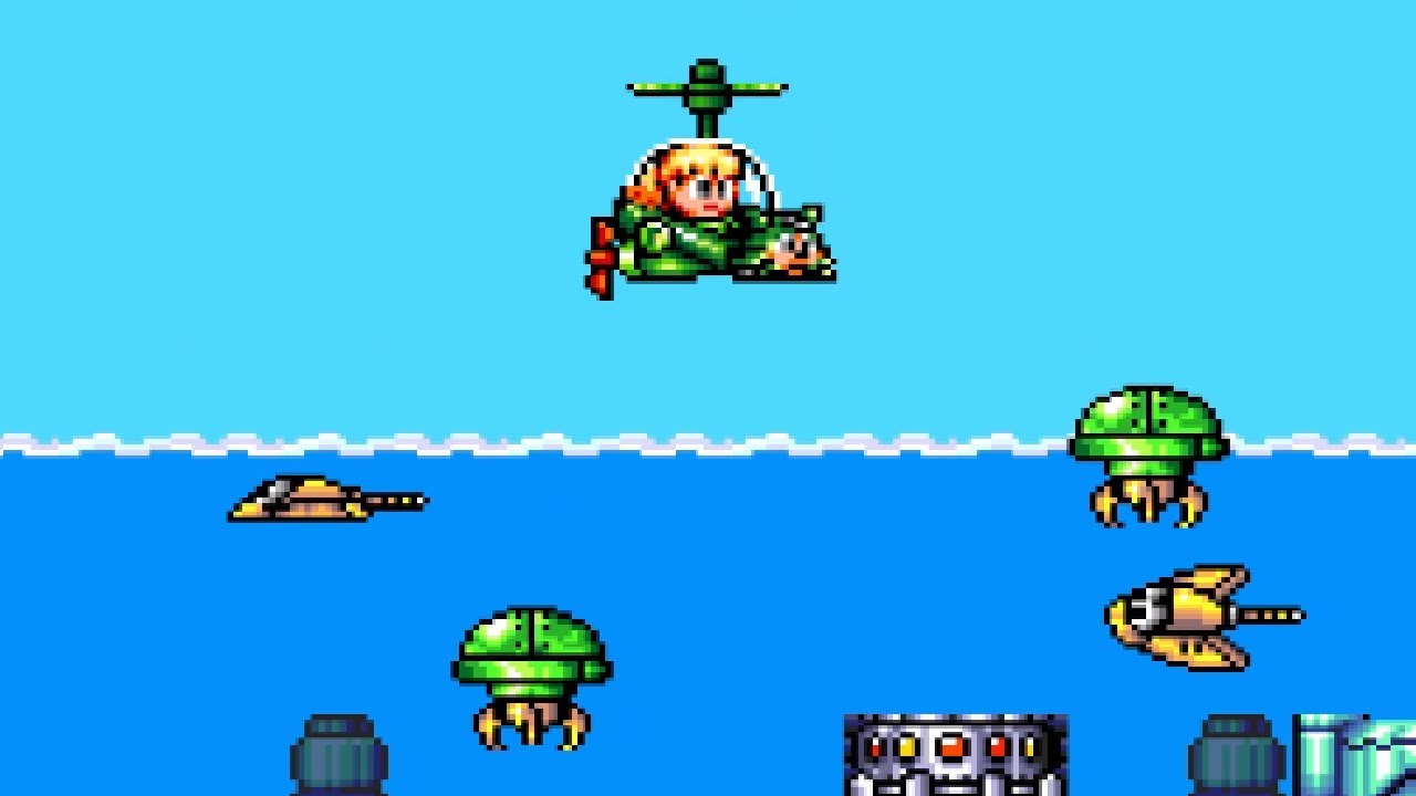 (Roll Easter Egg + Glitch) Mega Man Sequel Wars - Episode Red