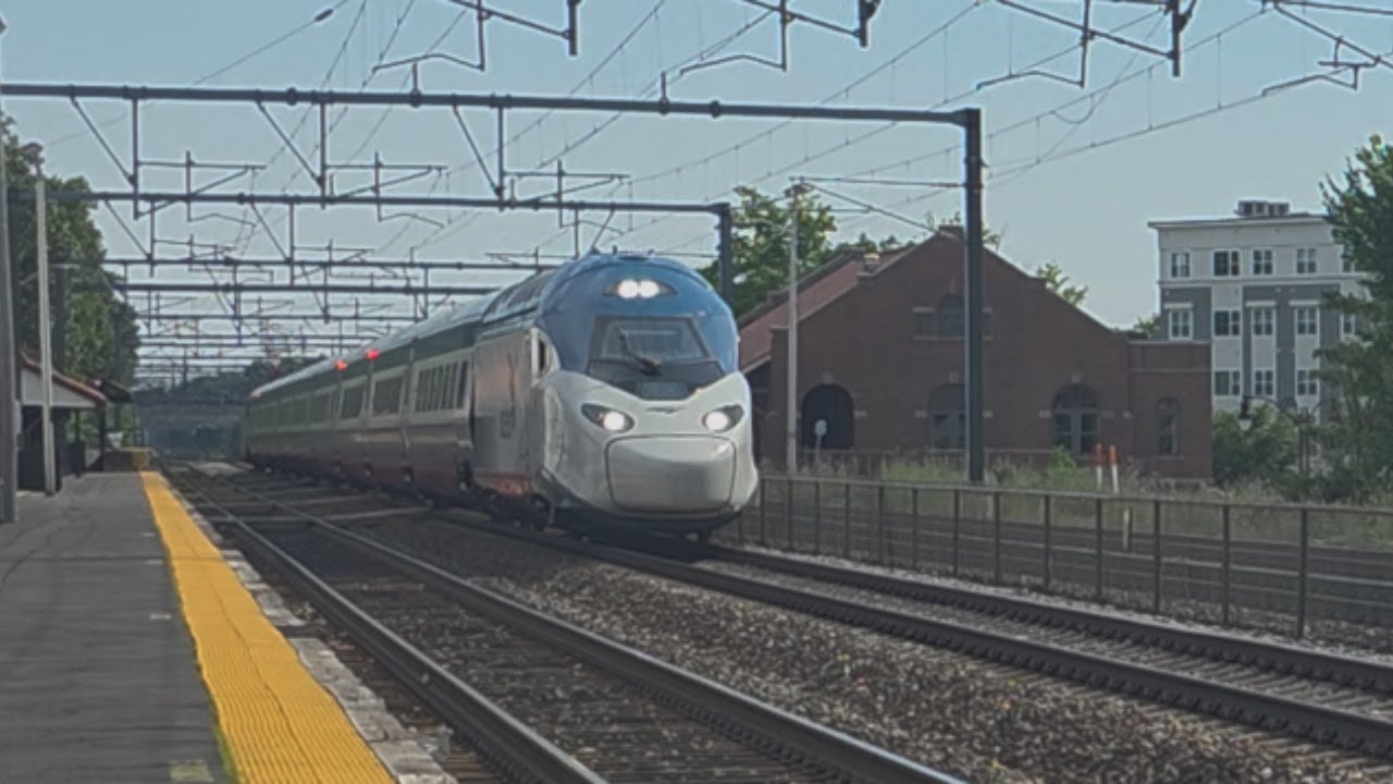 Amtrak Next Gen Acela Thru Attleboro