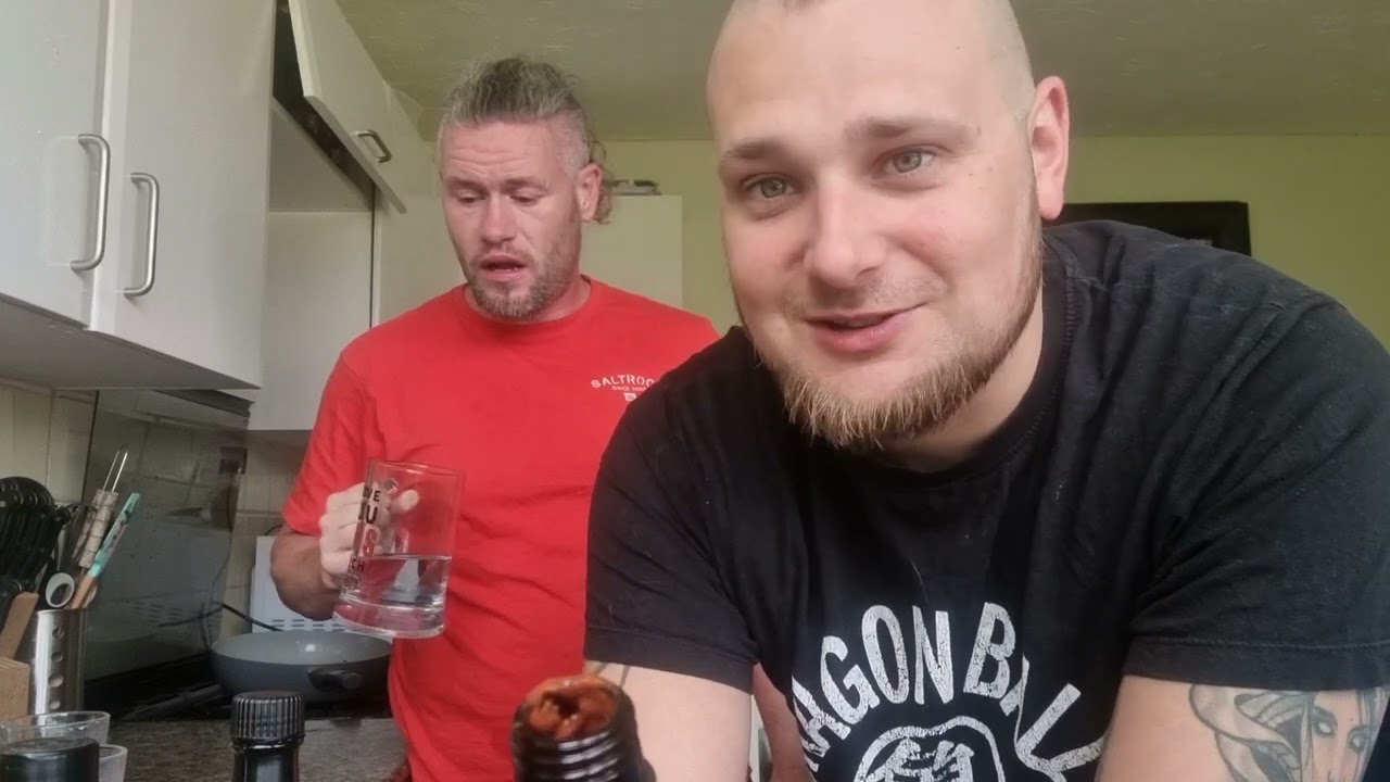 TRYING GODSLAYER HOT SAUCE