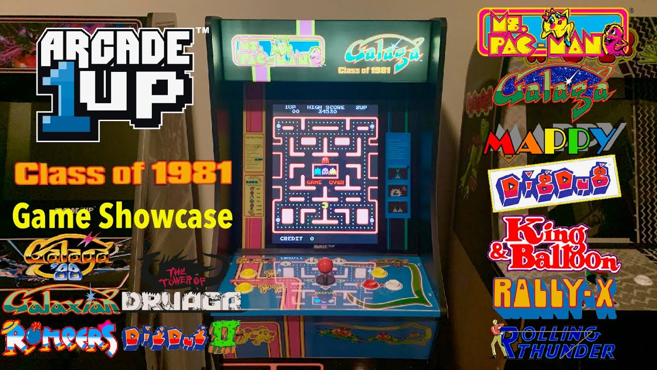 Arcade1Up Class of 81 Gameplay