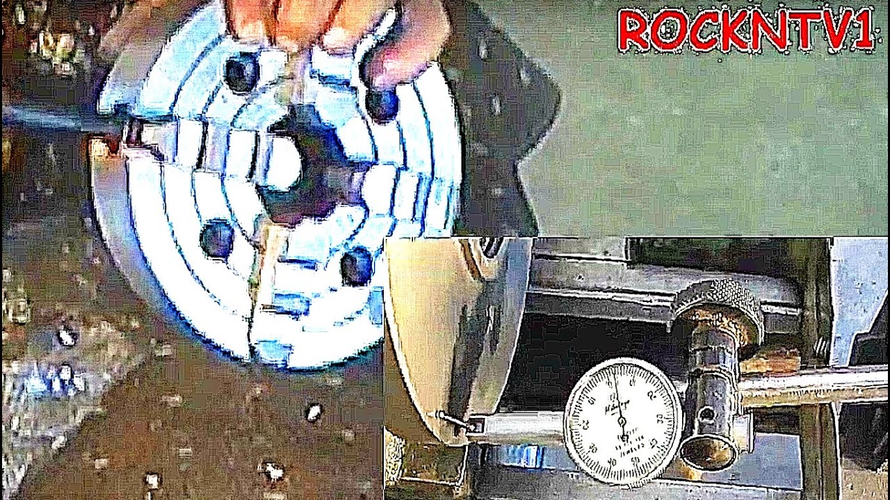 LOGAN LATHE CHUCK 4 JAW Independent / Back Plate
