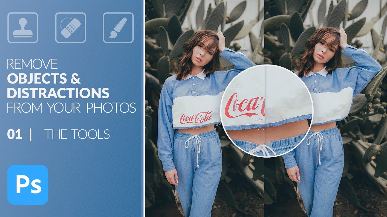 A Tour of the Best Object Removal Tools in Photoshop | Object Removal 01