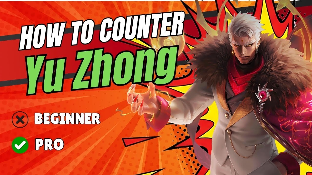 How To Counter Yu Zhong -Moba legends:5v5! #moba5v5 