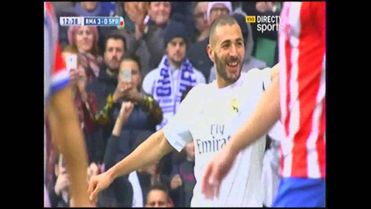 REAL MADRID 5 VS SPORTING 1