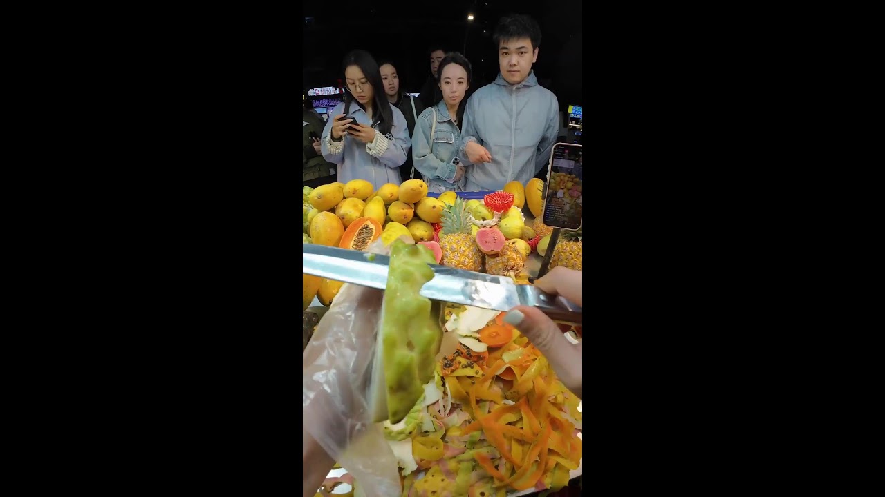 Mainland Chinese street snacks live broadcast