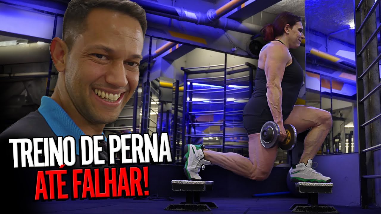 DETONANDO AS PERNAS NO TREINO