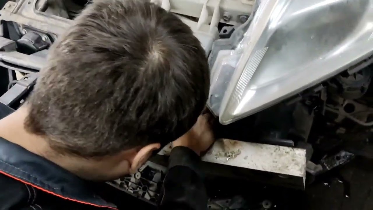 nissan leaf ze0 установка мокрого фена(webasto)