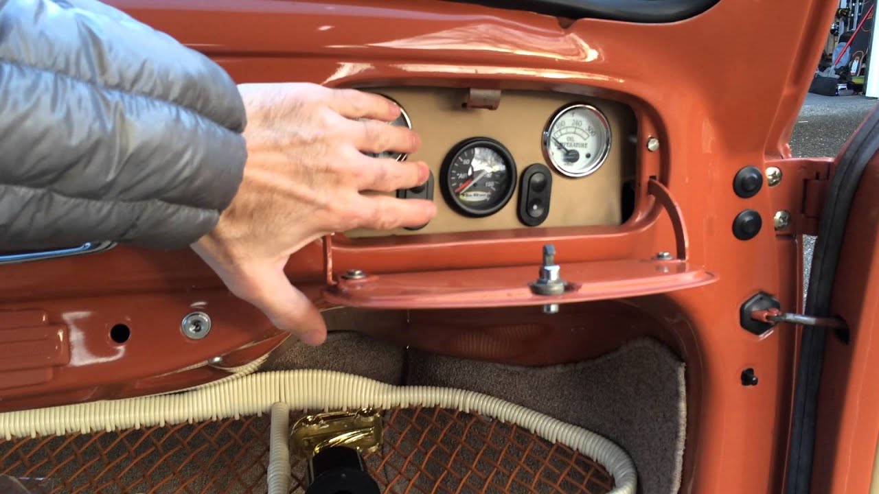 1956 VW Bug Ragtop with a Type IV/Porsche 914 Engine For Sale